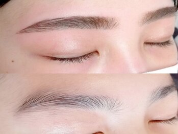 アイラッシュサロン ラコタ 銀座一丁目店(eyelash salon RACOTA)の写真/お客様一人一人の眉の形やご要望に合わせて、デザインをコーディネート致します♪