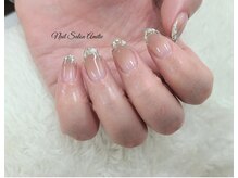 ネイルサロン アミティエ(Nail Salon Amitie)/ガラスフレンチネイル*