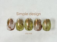 リリア ネイルサロン(Lilia Nail Salon)/Simple design 