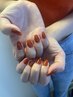 【NAIL ワンカラー】オフ代無料！色混ぜOK ¥6000→¥5500(アート無)
