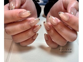 ツメトマツゲ/マグネットネイル