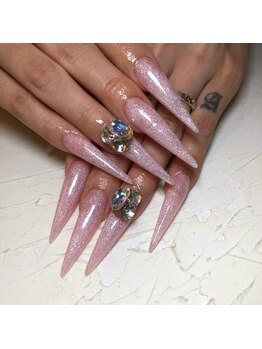 クロスネイル 渋谷店(CROSS nail)/マグネットビジューネイル