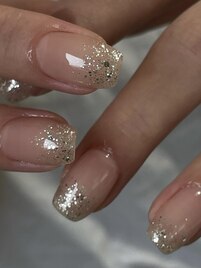 hau nail＊ラメグラデーション