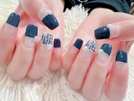 ＃ツイード＃ストレートフレンチ