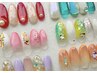 【初夏限定】Summer定額デザインパラジェル込☆ ピールオフ変更◎美容液付き
