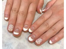 ドレス ネイルアンドアイラッシュ 梅田(Dress)/【Dress 梅田】フレンチネイル♪