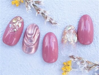 ネイルズガッシュ 武蔵小山店(NAILsGUSH)/*バーミリオンローズ*