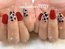 ネイルサロン リッティー(RITTY)/ダルメシアンネイル