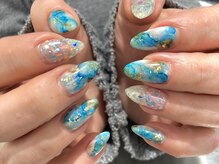 ネイルキュート アンド クールラッシュ 亀有店(nailcute & CoolLash)/天然石ネイル