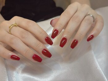 アリューミー 南青山店(Allu.Me)/ボルドーワンカラー