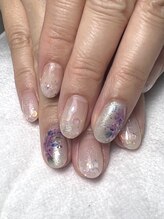 ブリリアント/ワンポイントネイル♪＃まつげ