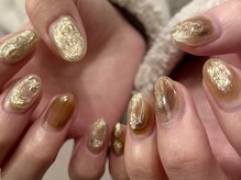 ジュイール ネイル 千葉店(Jouir nail)/上品シャンパンゴールド