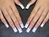 【フレンチ好きな方おすすめ】フレンチスカルプチュアネイル