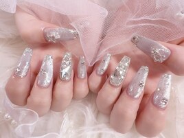 ワンホンネイル/長さだしネイル