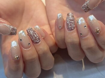 ツイードネイル