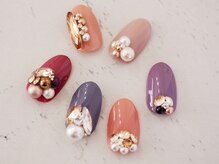 ネイルサロン モネ(Monet)/3Dビジューアート