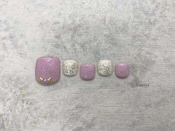 シンプリー ネイルアンドアイラッシュ 祖師谷大蔵店(Simpliee Nail&Eyelash)/フットネイル