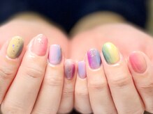 2M ネイル アトリエ(2M NAIL ATELIER)/縦 グラデーション 持ち込み