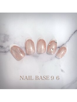 ネイルベースキュウロク(NAILBASE96)/白フレンチネイル