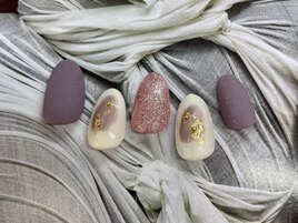 【8900円】秋風オシャレネイル♪