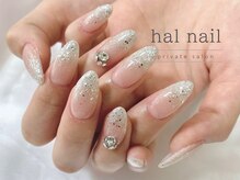 ハルネイル(hal nail)/ラメグラデーション