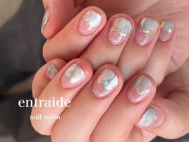 シルバーニュアンスネイル