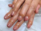 《じんわりグラデーションnail》