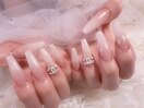 ワンホンネイル/長さだしネイル