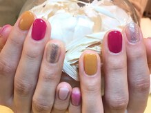 ネイルズ ララ(nails Lala)/ワンカラーネイル。