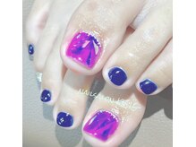 ネイルサロン キリグ(KILIG)/オーロラフィルム奥行きフット