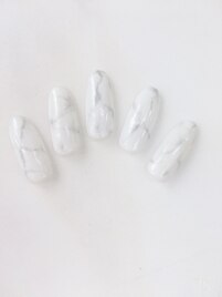 大理石ネイル♪