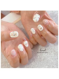 鮭とくまネイル