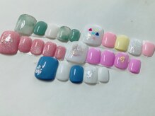 メリー ネイル(MERRY NAIL)の雰囲気（フット定額デザイン♪カラーチェンジもokです！）