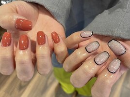 ちぐはぐネイル