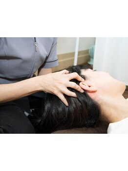 ヘッドスパで癒されたい