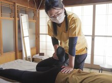 イメージ(Image)/股関節の位置調整。