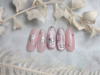 ブリスフルハピネス(Blissful happiness)/定額ネイル(simple)2025春ver.