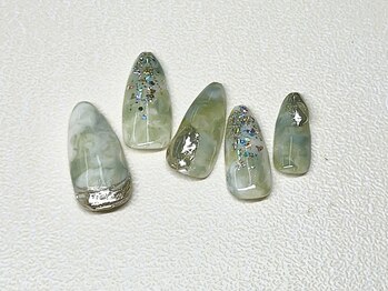 ネイルサロン リベラ(Libera)/2025冬ネイル【ニュアンス】