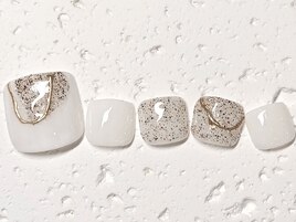 【フット】定額シンプルアート