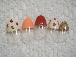 定額Design7000円+tax 小花