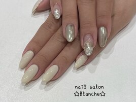 アシンメトリーネイル