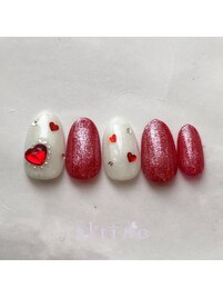 キラキラハートデザイン