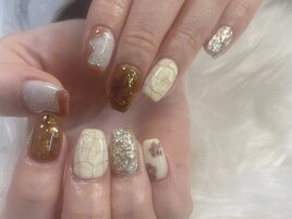 落書きニュアンスネイル