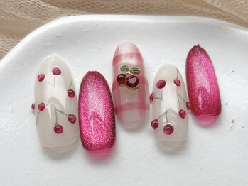 さくらんぼネイル/定額8000円