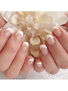 ヘアー ユニバース(HAIR UИIVERS)/王道フレンチネイル♪