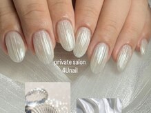 フォーユーネイル(4U nail)/バカラネイル ホワイト