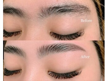モハラ(MOHARA)の写真/【まつげと眉毛】最短1時間半で同時に綺麗になれる《￥9000～》〈八尾/久宝寺/東大阪/松原/藤井寺/柏原〉