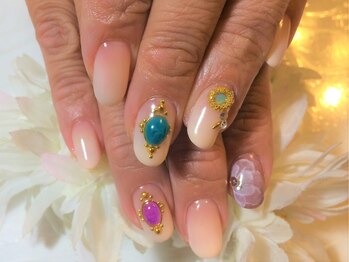 アンベリール ネイルサロンアンドスクール(embellir)/オリジナルパーツネイル