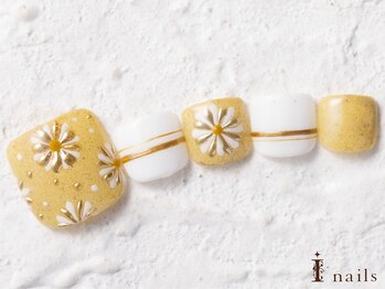 アイネイルズ 横浜WEST店(I-nails)/フラワーアートネイル　9480円