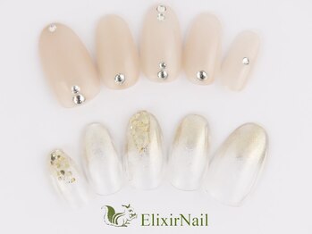 エリクサーネイル 神田(Elixir Nail)/シンプル/クーポン使用